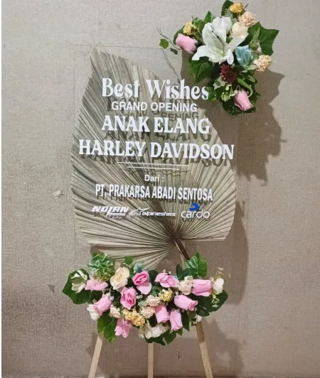 Papan Akrilik Ucapan Grand Opening Jetayu Pekalongan